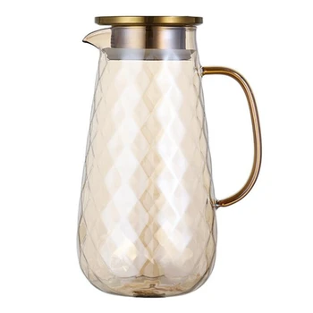 54Oz Glass Pitcher with Lid