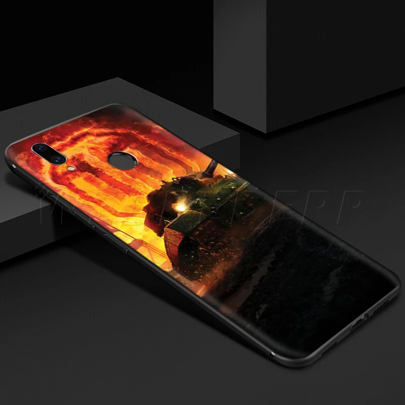 Чехол World of Tanks для Xiaomi Redmi 4A 4X5 5A 6 6A 7 7A S2 Note Go K20 Pro Plus Prime 8T
