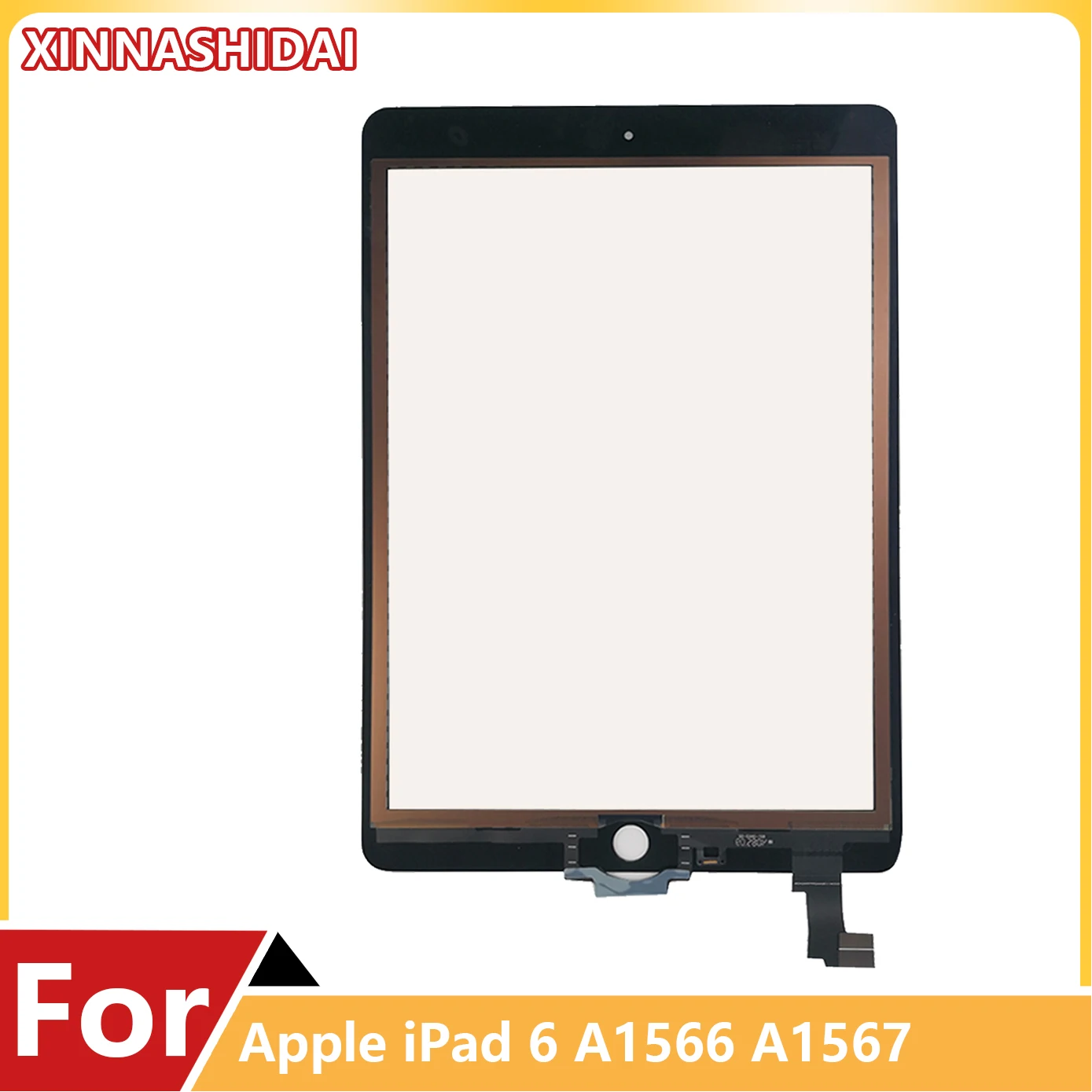 Сенсорный экран для iPad Air 2 сенсорный с дигитайзером 6 A1566 без кнопки переднее