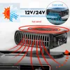 Car Heater Electric Heater Heating Cooling Fan 12V/24V 200W Portable Dryer Windshield Demister Defroster Auto Electric Heater ► Photo 2/6