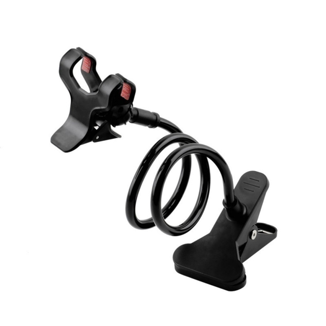Phone Holder Flexible 360 Clip Mobile Cell Phone Holder Lazy Bed Desktop Bracket Mount Stand Stand Base bracket
