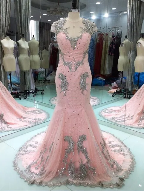 Backless-Long-Evening-Dress-Lace-2018-Mermaid-Beaded-Pearls-Pink-Women-Formal-Party-Evening-Gowns-Prom.jpg_640x640