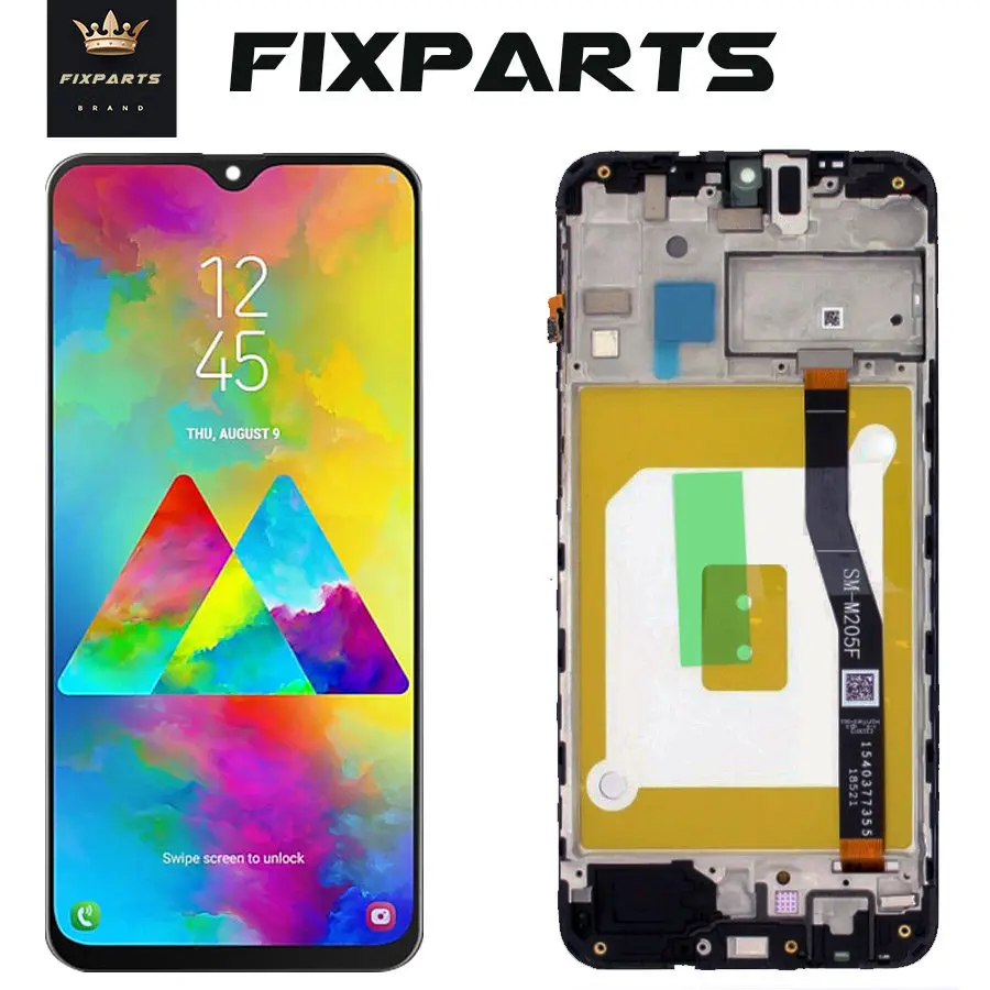 Оригинальный 6 3 ''ЖК-дисплей для SAMSUNG Galaxy M20 2019 сенсорный экран дигитайзер