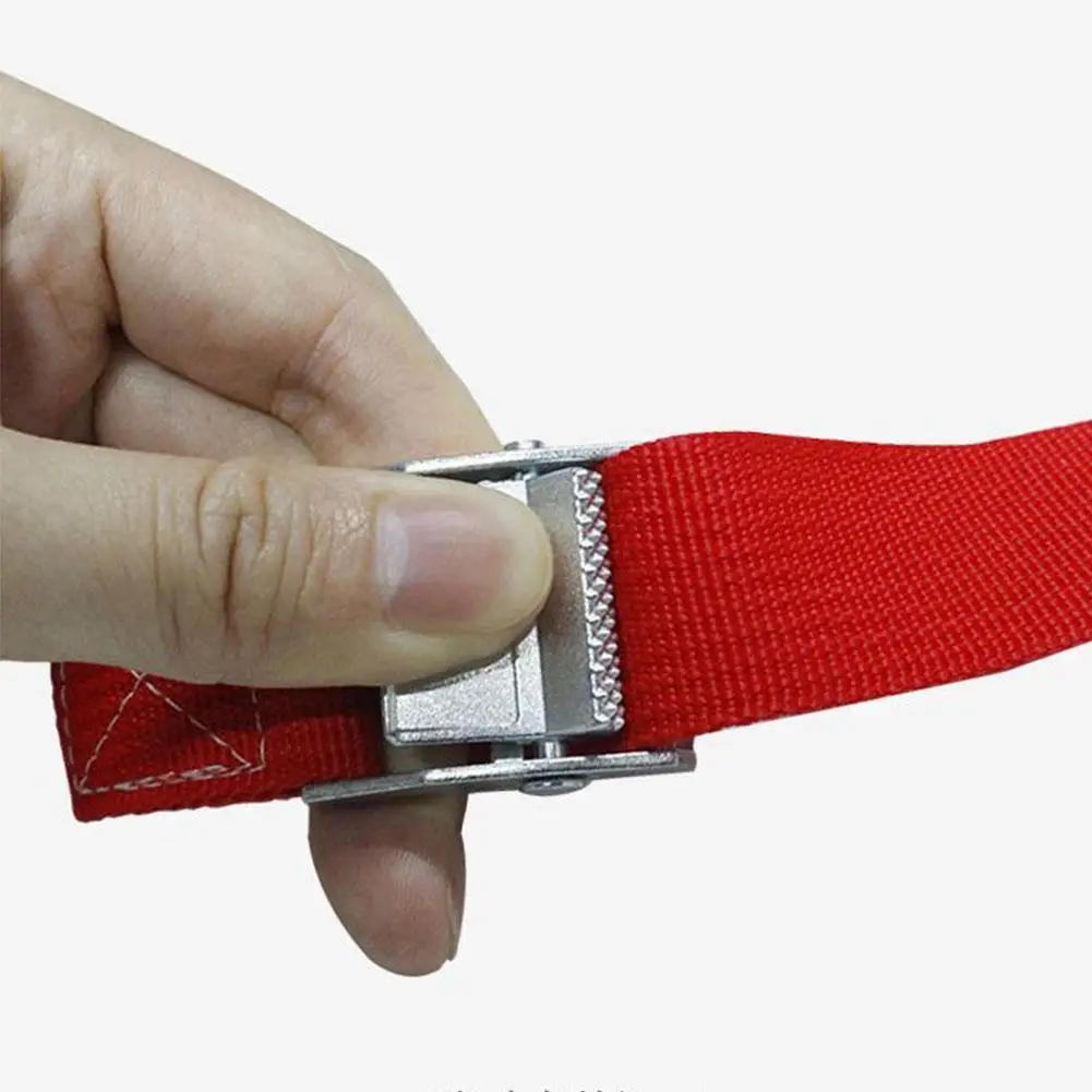 1M x25mm Car Tension Rope Tie Down Ratchet Strap Belt Car Luggage Bag Cargo Lashing With Metal Buckle Tow Rope Tensioner cargo straps cargo tie down strap tie down straps lashing strap