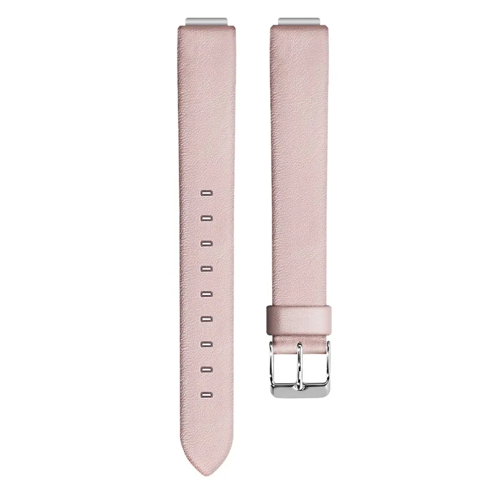 

Leather Strap With High Quality Leather Bracelet Plastic Connector Suede Leather Monitoring Heart Rate wristband Strap