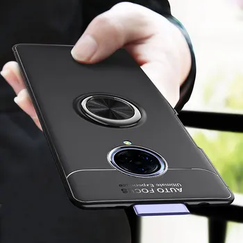 

Phone Case for VIVO Nex 3s 3 Cover Magnetic Metal Ring Holder Soft TPU Silicone Shockproof Bumper Case for VIVO Nex 3s 3 Nex3 5G