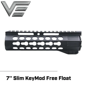 

Vector Optics Slim KeyMod Tactical 7 inch Free Floating AR 15 Carbine Hand Guard Mount Bracket with Detachable Picatinny Rail