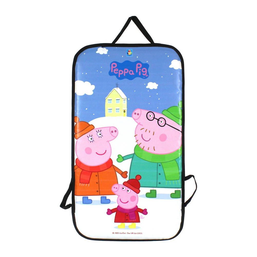 Ледянка Peppa размер 72х41см прямоугольная. санки плотные зима катание на лыжах