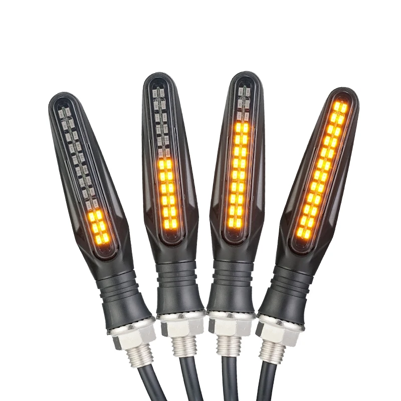 4 шт. MK-280 24SMD бег светильник последовательного светодиодный индикатор лампы 12V при доставке службой E-Mark