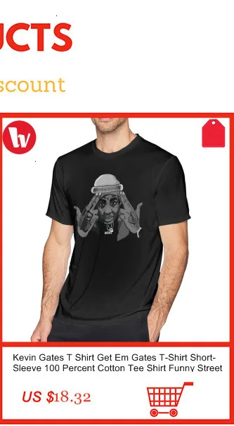 Кевин Гейтс, футболка I am Him, 6xl, базовая Мужская футболка, короткий рукав, принт, забавная, 100 хлопок, футболка