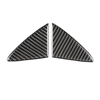 

2pcs Easy Installation Carbon Fiber Front Grille Grill Cover Trim For Mazda 3 Axela 2014 2015 2016