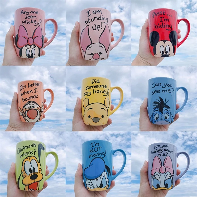 ディズニーミッキーマウスのセラミックマグ,530ml,漫画の