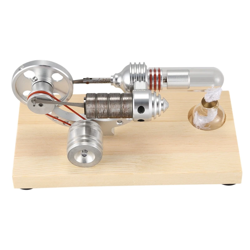 

Delicate Simple Bootable Stirling Engine Model Micro-External Combustion Engine Model