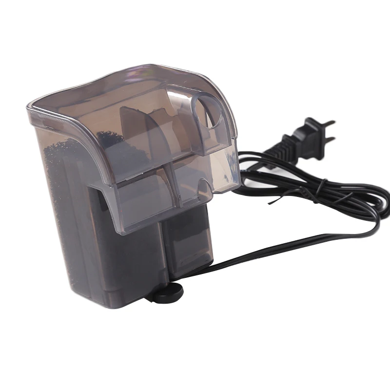 Fish Tank Power Water Hang on Filter Mini Aquarium Mini Aquarium Fish Tank High Quality External Fish&Amp; Aquatic Tools