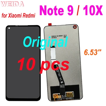 

10 Pcs Original 6.53'' for Xiaomi Redmi Note 9 Redmi 10X 4G LCD Touch Screen Digitizer Assembly for Redmi Note9 Display Screen