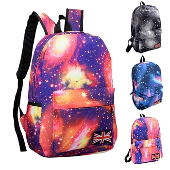 

Bagpack Galaxy Pattern Unisex Travel Backpack Canvas Leisure Bags School Bag Travel Large Capacity Backpack Computer Package #C1