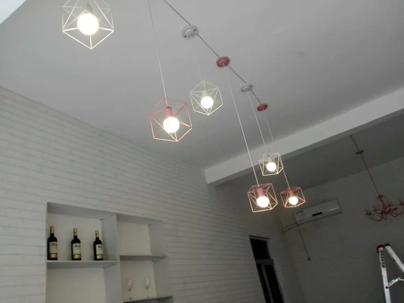 Винтаж открытый подвесные светильники Лофт лампа Avize Nordic Hanglamp ресторан кухня свет подвесной светильник дома промышленное освещение