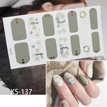 

1 Sheet Smile Stripes Red Sticker Decorations Full Wraps Adhesive Decal Beauty Nail Art Stickers Manicure Tips for Women Makeup