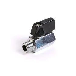 1pc Brass Mini Ball Valve 1/2'' 1/4'' 1/8'' Male to Female Thread Air Compressor Hose Mini Ball Valve Air Compressor Control YZY