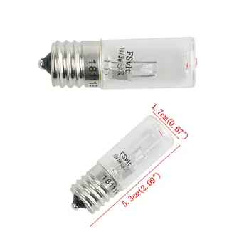 

1Pcs E17 10V UV Bulb Ultraviolet 3W Ozone Germicidal Sterilization Quartz Light Clean Lamp