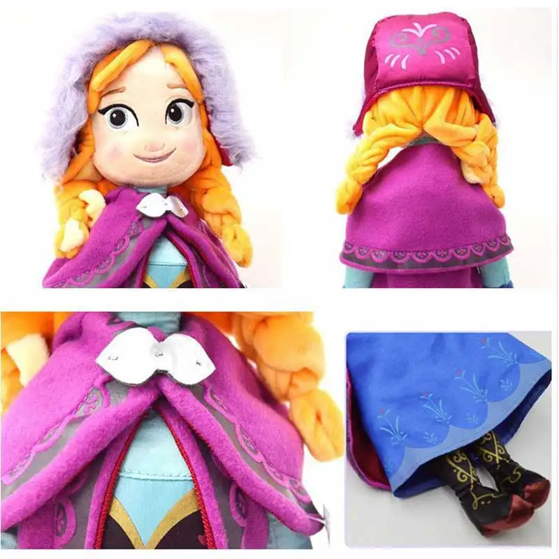 Disney Frozen 40cm 30cm Plush Doll Toys Cute Girls Toys Princess Anna& Elsa  Doll Girl Birthday Gifts Pelucia Boneca Juguetes - AliExpress