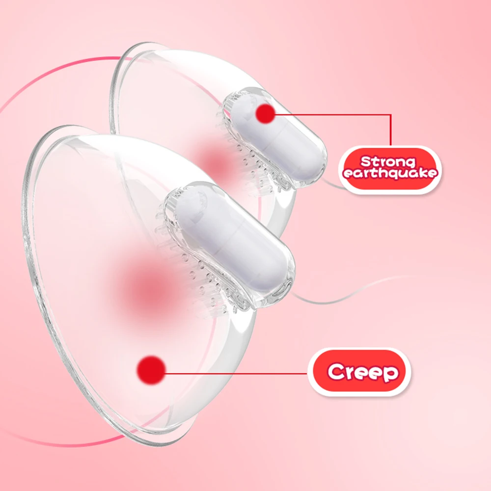 Cena USB silikonowa przezroczysta wibracyjna sutek Sucker stymulator piersi wibrator do łechtaczki z 10 trybami masażer do piersi erotyczne dokuczanie