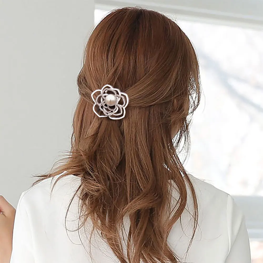 Viennois лента для волос цветок розы Кристалл женские аксессуары для волос девушки ювелирные изделия
