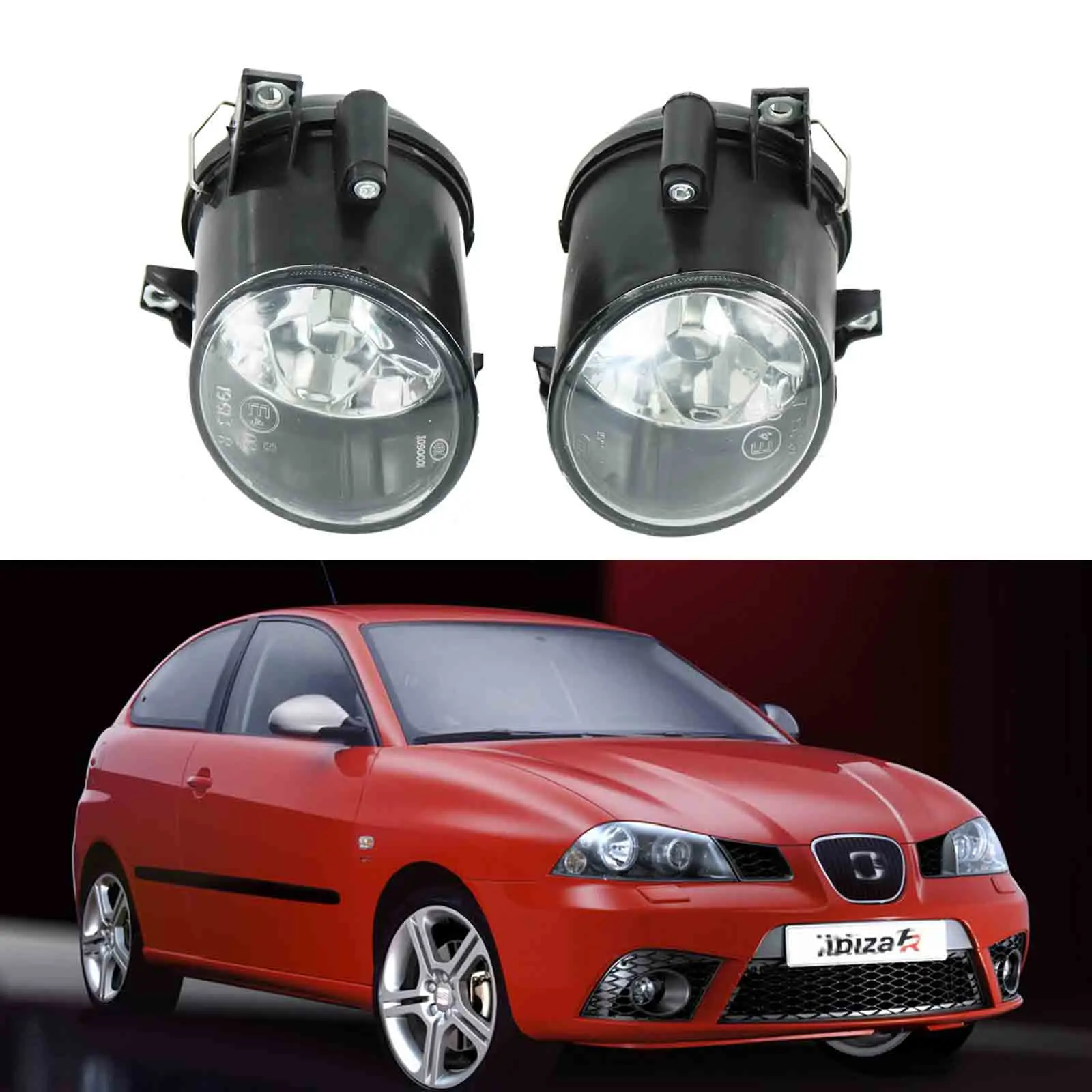 2 шт. автомобильный светильник для Seat Ibiza 2006 2007 2008 2009 переднего бампера Туман