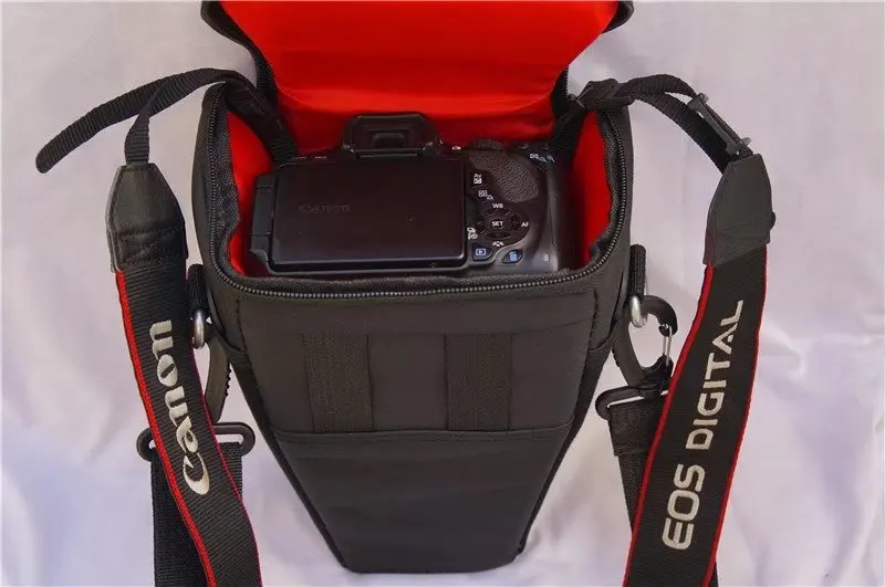 DSLR Камера сумка чехол для Canon 1300D 1200D 1100D 760D 750D 700D 600D 650D 550D 60D 70D 100D 4000D 1300D 500D 800D 77D 80D