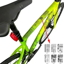 3D MTB горный велосипед устойчивый к царапинам защитный каркас протектор лучший клей съемный стикер дорожный велосипед Пастер защитный чехол