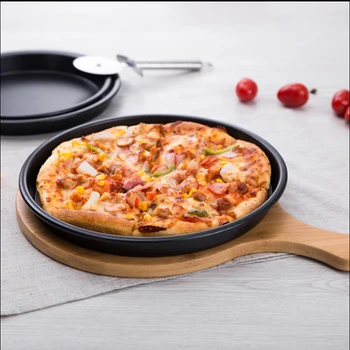 

Round Non-Stick Pizza Dish Cake Mold Kitchen Baking Pastry Mold Pizza Tool Kitchen Accessories