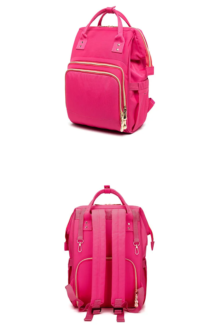 Upgrade shoulder Mummy bag Multi-function large capacity mother and baby bag Portable diaper backpack