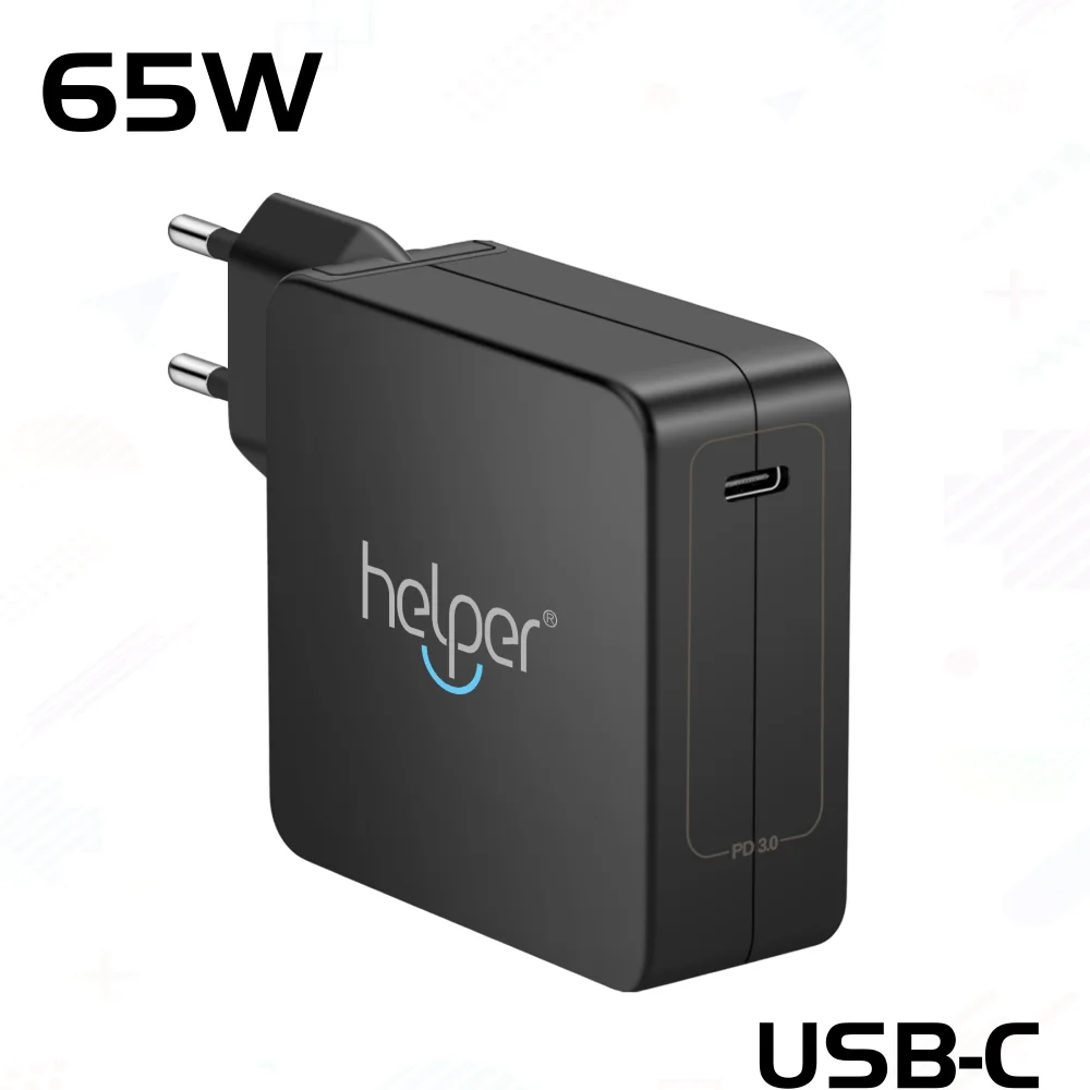  65W PD3.0 PPS USB C Wall Charger Type-C Power Delivery Fast Charger for Macbook Touchbar LENOVO X1 
