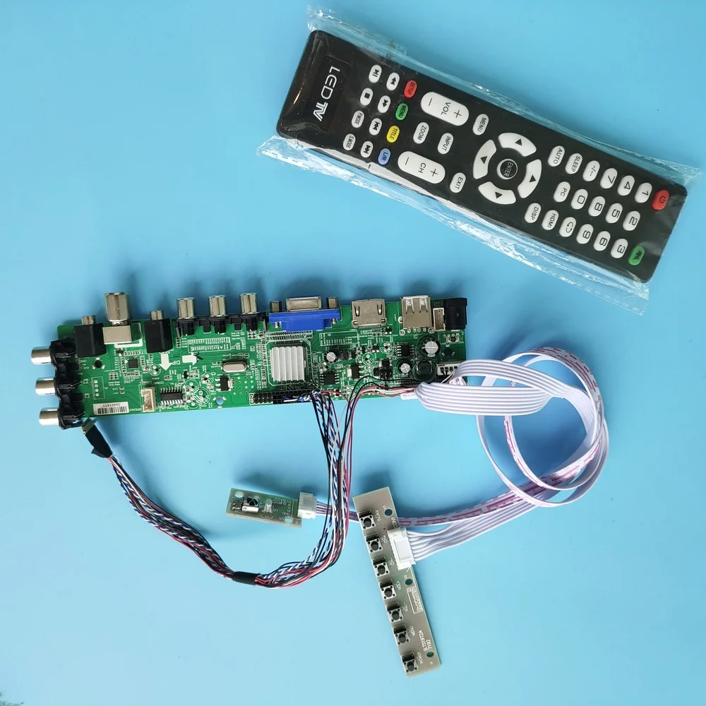 

Плата контроллера сигнала USB для LP173WF1-TLB3/A1/B1/B2/C1/D1/B4/B5/A2/B6 DVB-T W светодиодный VGA LED HDMI digital 40pin 1920X108 0 TV LVDS