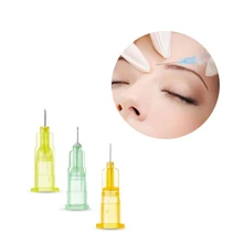 

100pcs/Box Hot Sale Safety Individual Package 30G 34G 4mm 13mm 25mm Disposable Nano Sharp Tip Body Face Skin Mesotherapy Needle