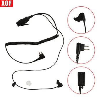 

XQF Ear Bone Vibrate Noise-reducing Earpiece Compatible For Motorola GP88 300 2000 CT150 Walkie talkie two way radio