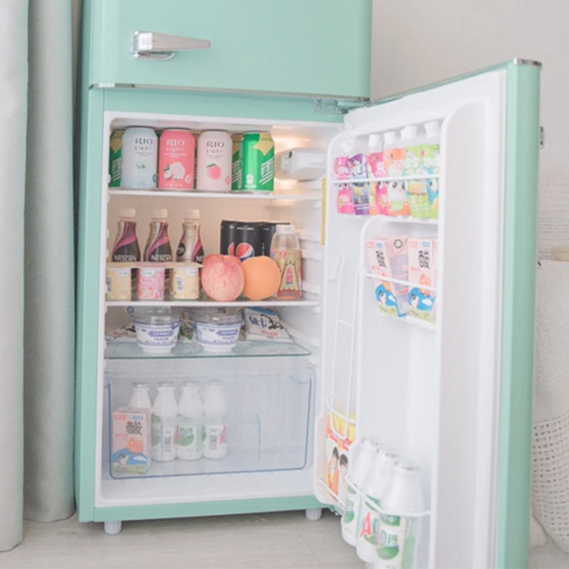 Small fridge for room Deep freezer Double door Energy saving Refrigeration  Home appliance Freezing Refrigerator Mini fridge