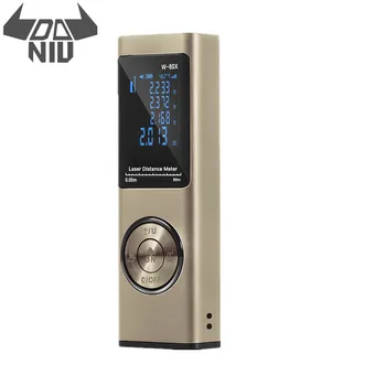 

DANIU Laser Distance Meter Measuring Device Swith Rechargeable Battery Waterproof Dustproof Fallproof Digital Laser Rangefinder