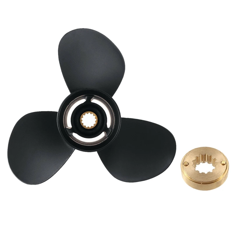 Outboard Propeller Aluminum Propeller 10 3/8 X 14 for Mercury 25-70Hp 48-816706A40 Boat Propeller