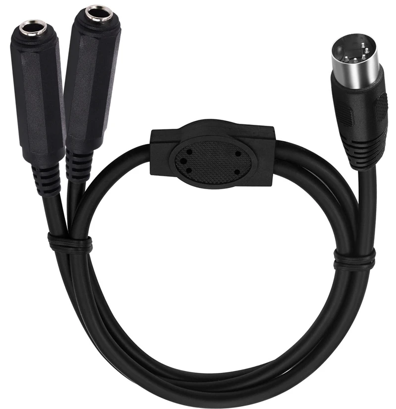 Cavo Convertitore DIN 5 Pin Maschio A 6,35 Mm Femmina – 1 Metro – Innov8