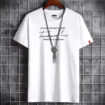 2020 più nuova maglietta Fitness bianco O collo uomo T-shirt per magliette maschili S-5XL uomo abbigliamento T-shirt uomo