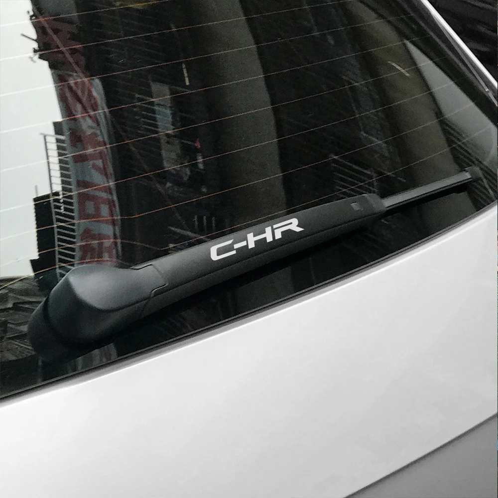 4 個おかしい車防水窓ワイパートヨタc Hr反射ビニールpvcステッカー自動ワイパー装飾デカールアクセサリー 車のステッカー Aliexpress