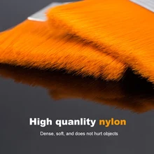 Высококачественная Нейлоновая Щетка с деревянной ручкой, мягкий материал для очистки барбекю, промышленная краска, ряд кистей