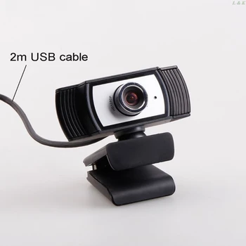 

USB Manual Focus Webcam 1080P Web Camera with Mic for Video Calling Recording