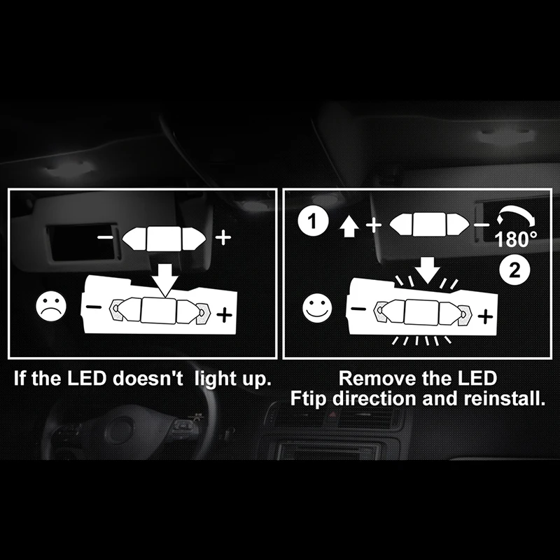 Philips Festoon 43 мм Яркий интерьерный светильник ing Ultinon светодиодный купольный светильник для чтения карты лампы для автомобилей Сигнальные лампы 6000K белый 1 шт