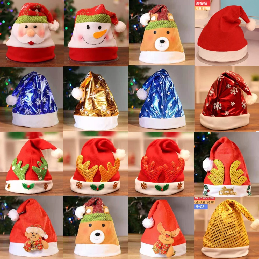 festive christmas hats