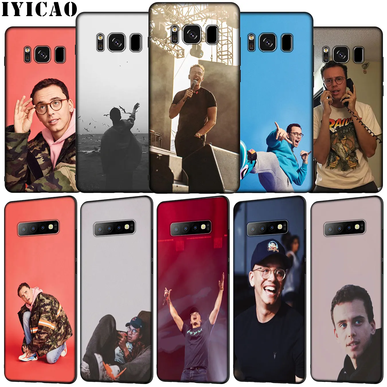 Мягкий силиконовый чехол для телефона IYICAO All Logic YSIV Samsung Galaxy S20 Ultra S10e S9 S8 Plus S6 S7 Edge S10
