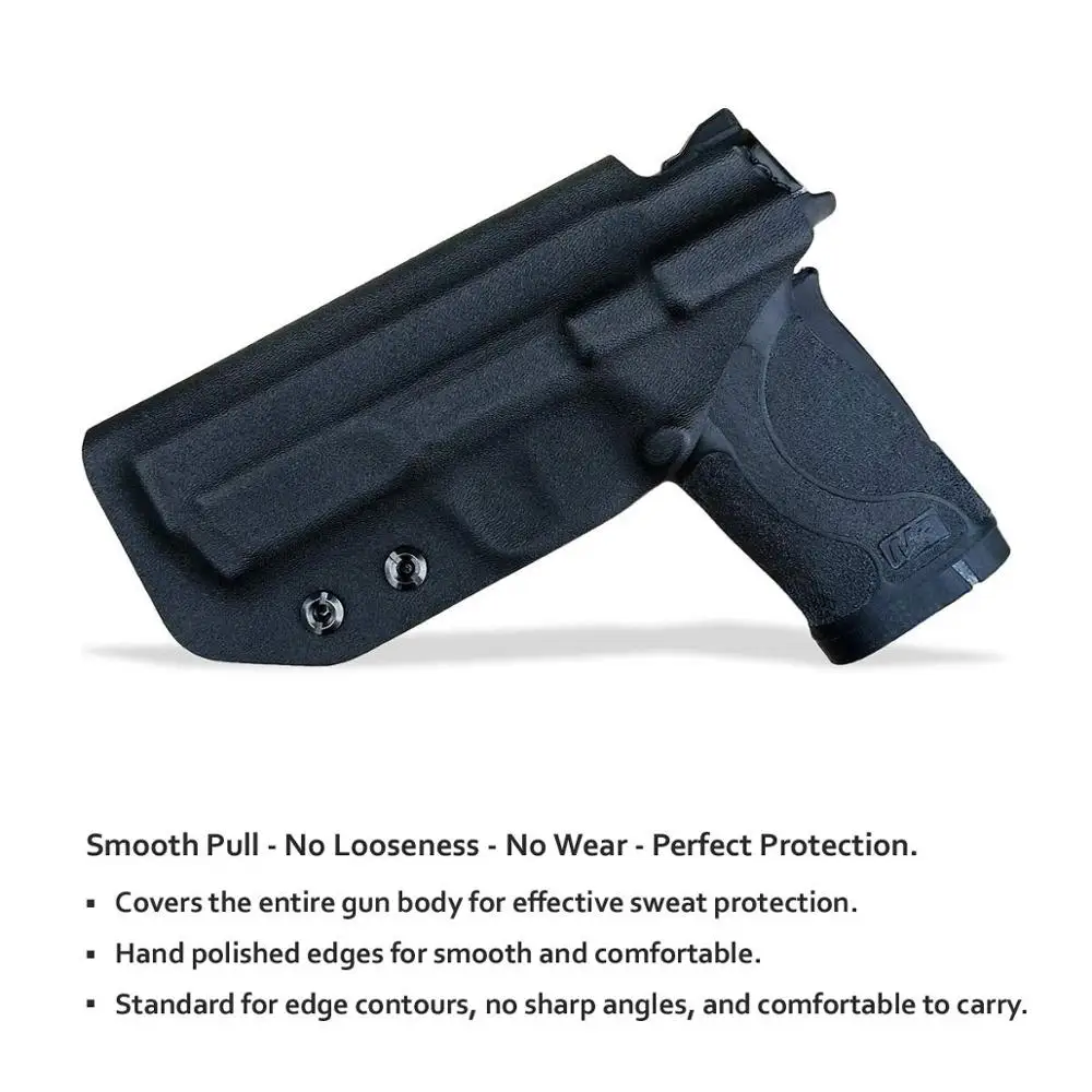 Чехол для пистолета PoLe. Craft IWB KYDEX Подходит для: Smith& Wesson M& P 380 EZ S& W чехол для пистолета внутри Скрытая кобура Чехол для пистолета