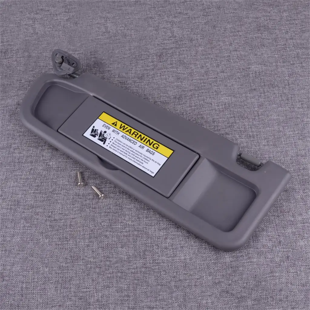 

DWCX PP Car Front Left Side Grey Sun Visor 83280-SNA-A01ZA 83230SNAA01ZA Fit For Honda Civic Sedan Coupe 2006 2007 2008