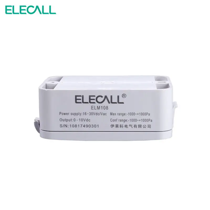 ELECALL ELM108 микро Датчик Перепада Давления Датчик давления воздуха 0-5000pa 0-10V